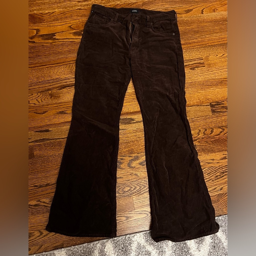 Citizens of humanity Brown Corduroy Pants boot cut